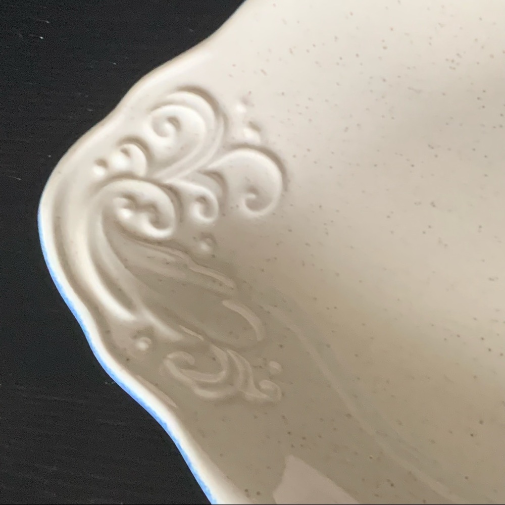 Pfaltzgraff Weir In Your Kitchen Chicory 12” Oval Serving Platter - Picture 6 of 12